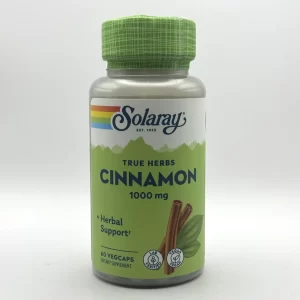 Solaray - Cinnamon Bark Capsules, 500 mg - 60 VegCaps