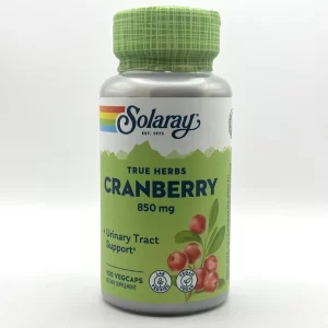 Solaray -  Cranberry Capsules, 425mg - 100 VegCaps