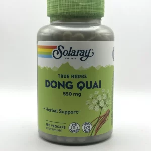 Solaray -  Dong Quai Capsules, 550 mg - 180 VegCaps