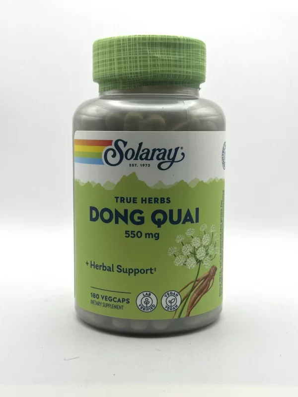 Solaray -  Dong Quai Capsules, 550 mg - 180 VegCaps