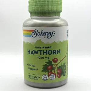 Solaray - Hawthorn Berries Capsules, 525 mg - 180 Count