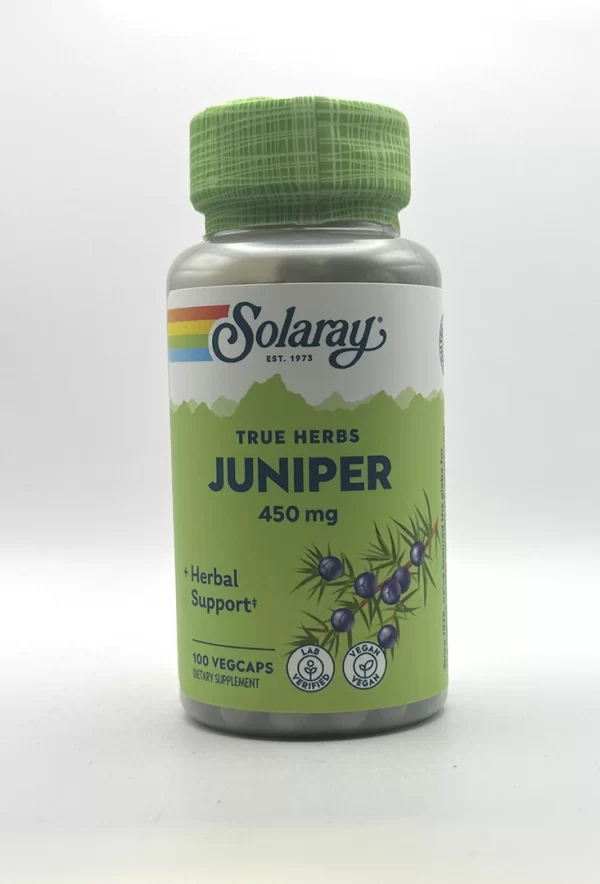 Solaray - Juniper Berry 450 mg - 100 VegCaps