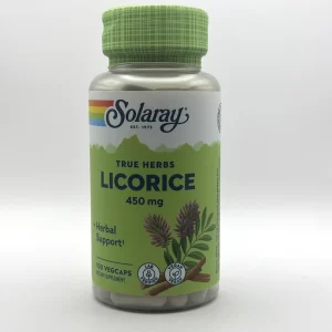 Solaray - Licorice Root 450mg - 100 VegCaps