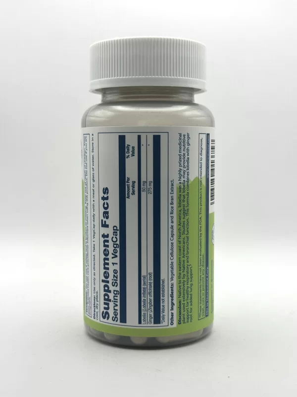 Solaray - Lobelia Capsules, 50 mg - 100 VegCaps - Image 2