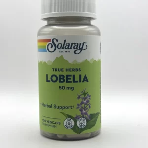 Solaray - Lobelia Capsules, 50 mg - 100 VegCaps
