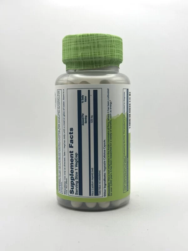Solaray - Maca Root 525 mg - 100 VegCaps - Image 2