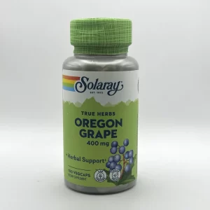 Solaray -  Oregon Grape Root Capsules, 400 mg - 100 Count