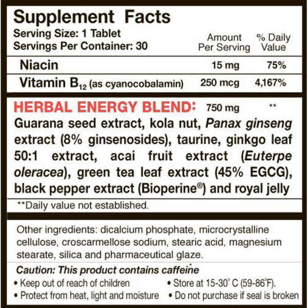 Hot Stuff Nutritionals - Up Your Gas - 60 Tablets - Image 2