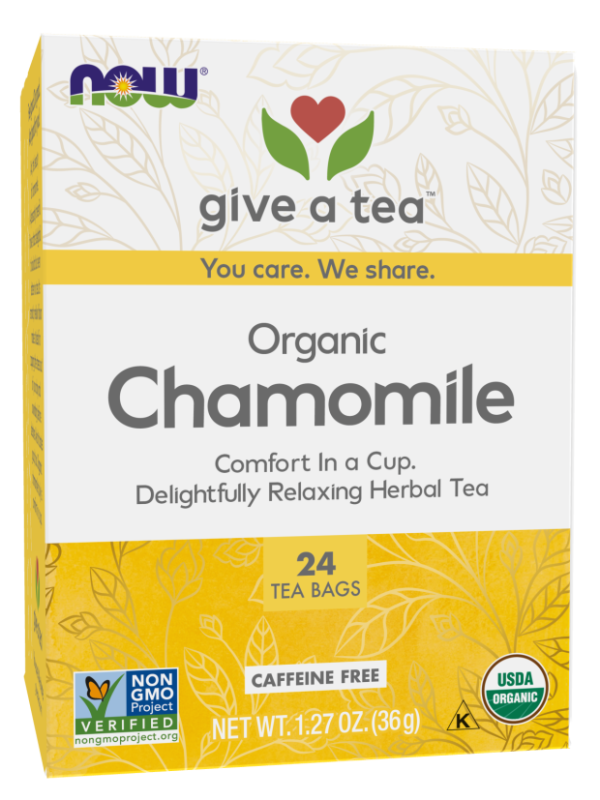 NOW - Chamomile Tea, Organic
