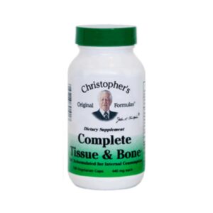 Christopher's Original Formulas - Complete Tissue & Bone Capsule - 100 Vegetarian Capsules