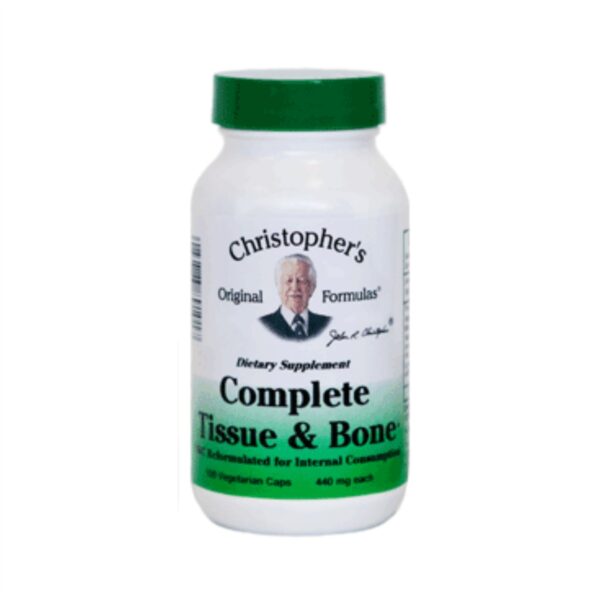 Christopher's Original Formulas - Complete Tissue & Bone Capsule - 100 Vegetarian Capsules