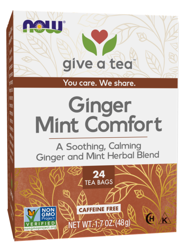 NOW - Ginger Mint Comfort Tea