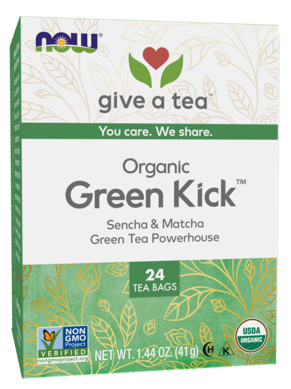 NOW - Green Kick™ Tea, Organic