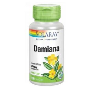 Solaray -  Damiana, 370 mg - 100 VegCaps