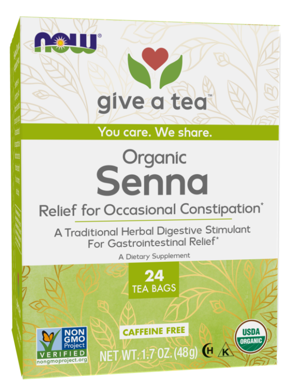 NOW - Senna Tea, Organic