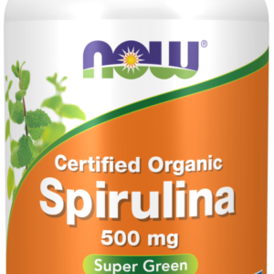 NOW - Spirulina 500 mg Tablets, Organic