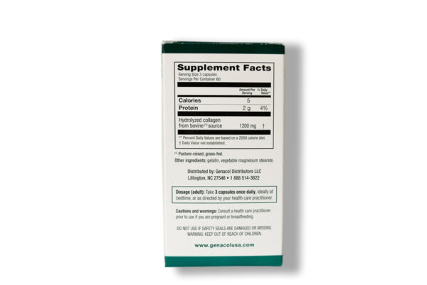 Genacol Original Formula - 180 Capsules - Image 4