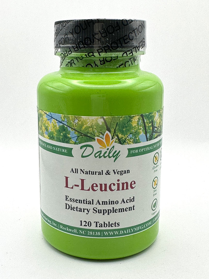 Daily Manufacturing LLeucine 120 Tablets G&W Herbs