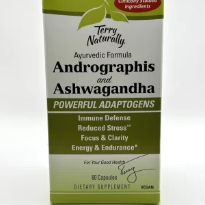 Europharma/Terry Naturally - Andrographis and Ashwagandha 60 Capsules