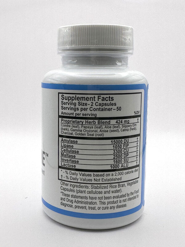 G&W Herbs - Alpha-Zyme - 100 Capsules - Image 2