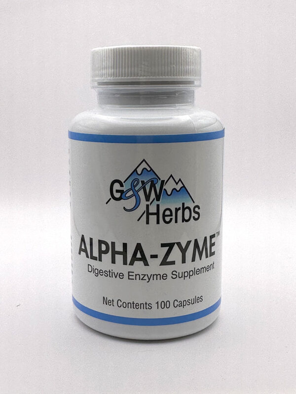 G&W Herbs - Alpha-Zyme - 100 Capsules