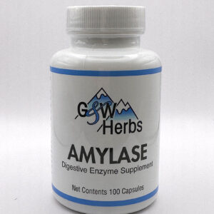 G&W Herbs Amylase Digestive Enzyme - 100 Capsules