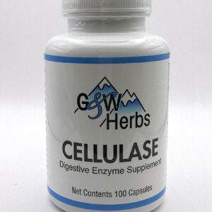 G&W Herbs Cellulase Digestive Enzyme - 100 Capsules