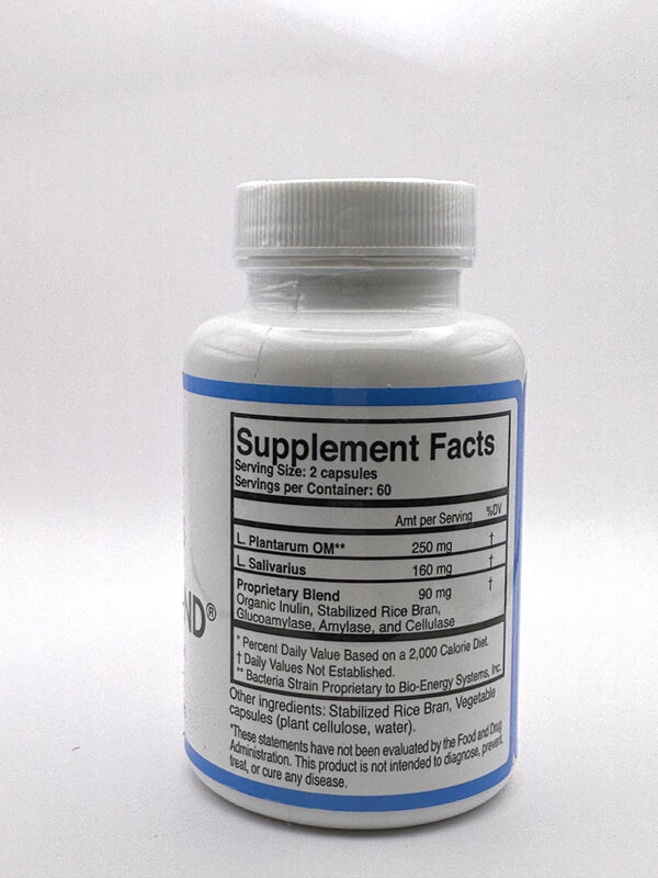 G&W Herbs Master Blend Probiotic -120 Capsules - Image 2