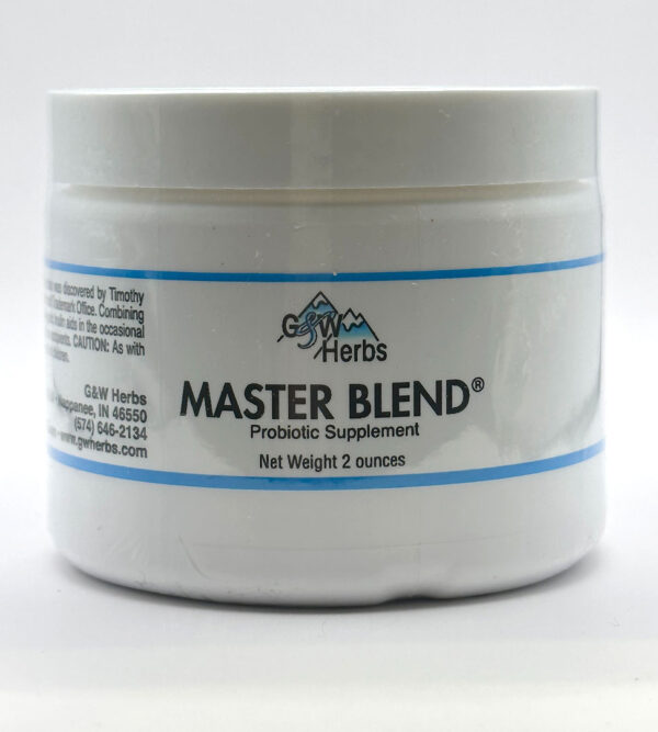 G&W Herbs Master Blend Probiotic - 2 oz. Powder
