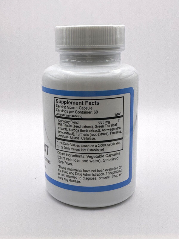 G&W Herbs Super Anti-Oxidant - 60 Vegetable Capsules - Image 2