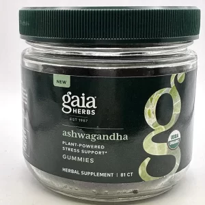 Gaia Ashwagandha Gummies - 81 Count