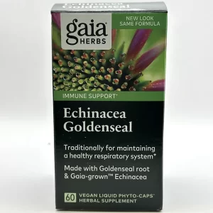 Gaia Echinacea & Goldenseal 60 Capsules