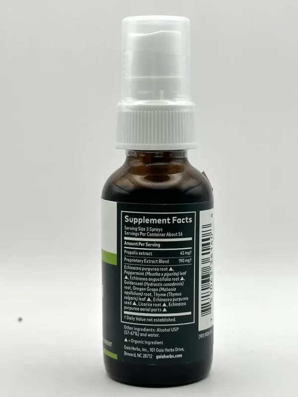 Gaia Ech/Gold/PRP Throat Spray 1oz - Image 2