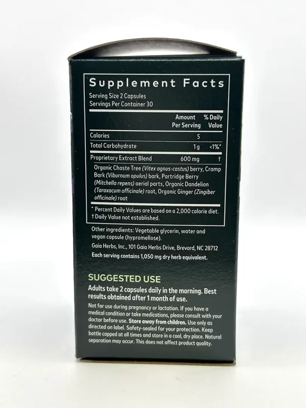 Gaia Fertility Support 60 Capsules - Image 2