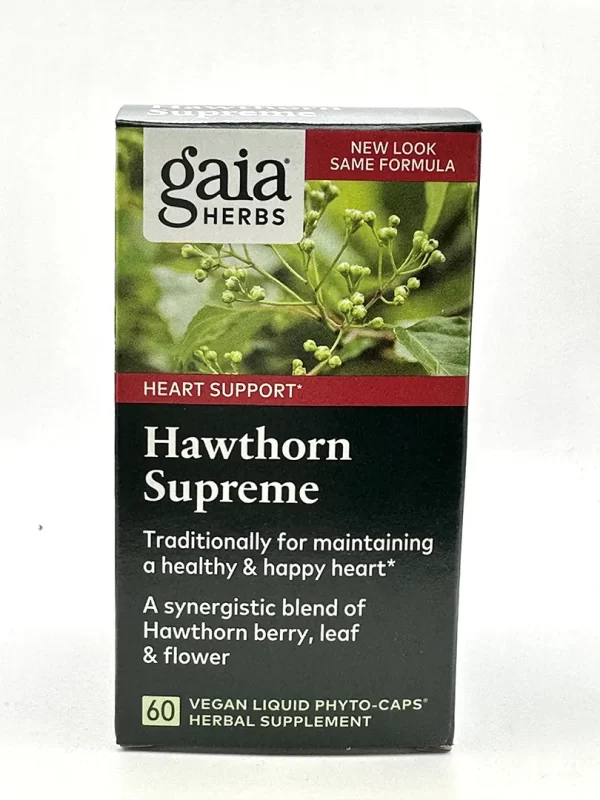 Gaia Hawthorn Supreme 60 Capsules