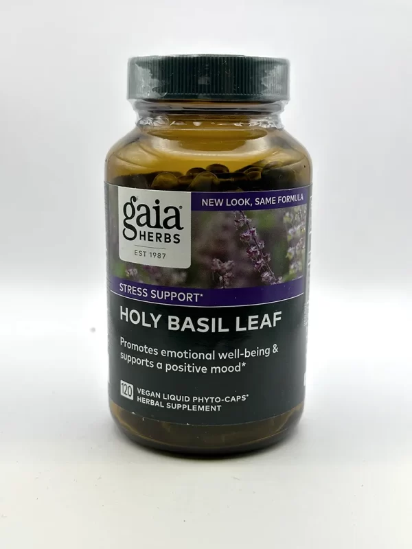 Gaia Holy Basil Leaf 120 Capsules