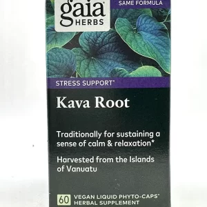 Gaia Kava Root 60 Capsules