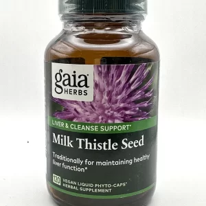 Gaia Milk Thistle Seed 120 Capsules