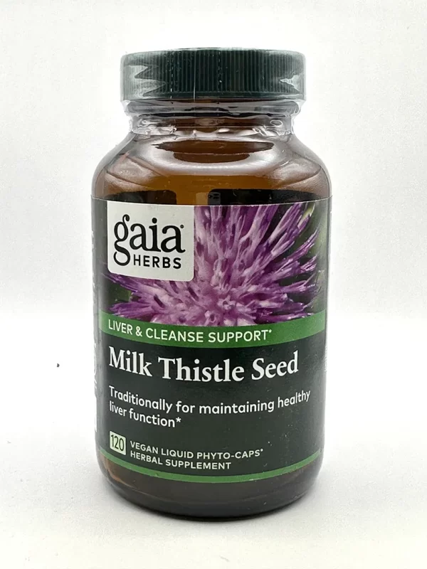 Gaia Milk Thistle Seed 120 Capsules