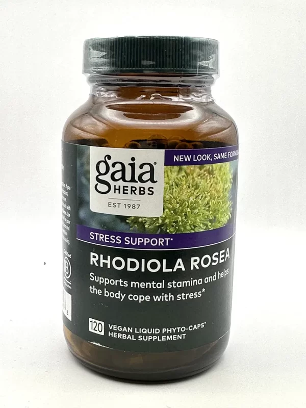 Gaia Rhodiola Rosea 120 Capsules