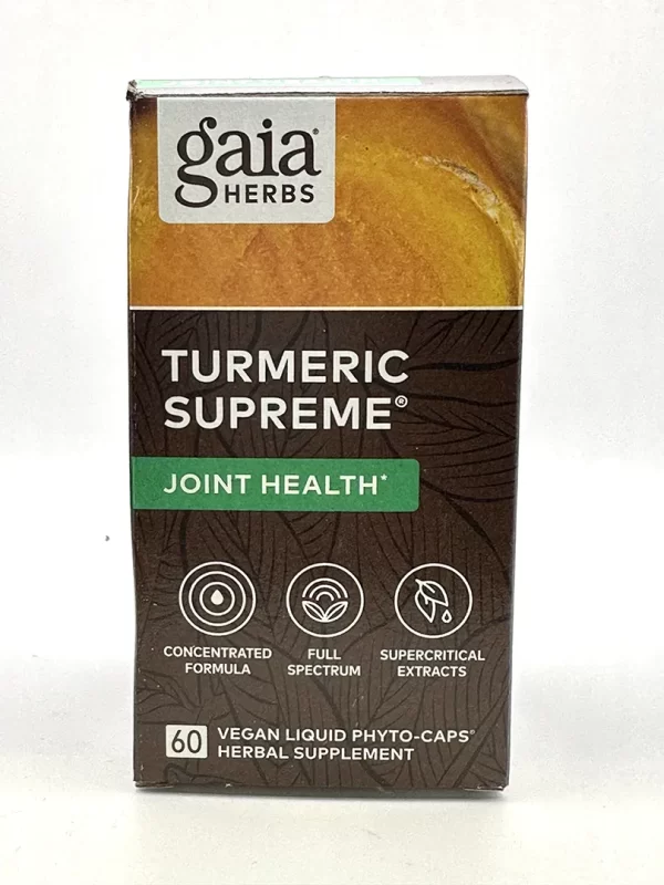 Gaia Turmeric Supreme (Joint Health) 60 Capsules