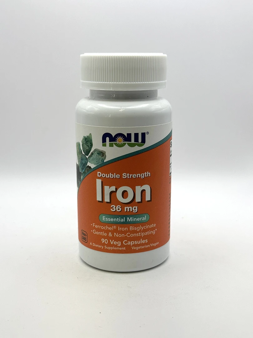 NOW - Iron 90 Capsules - G&W Herbs