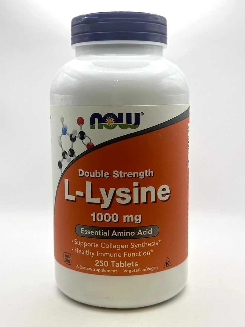 NOW LLysine (1000mg) 250 Tablets G&W Herbs