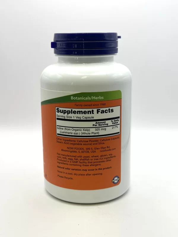 NOW - Kelp 250 Capsules - G&W Herbs