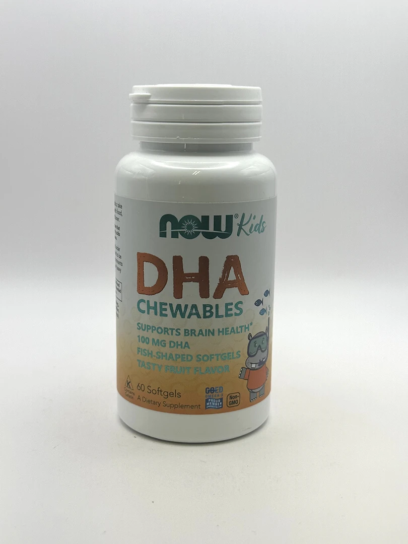 NOW - Kids DHA 60 Chewables - G&W Herbs