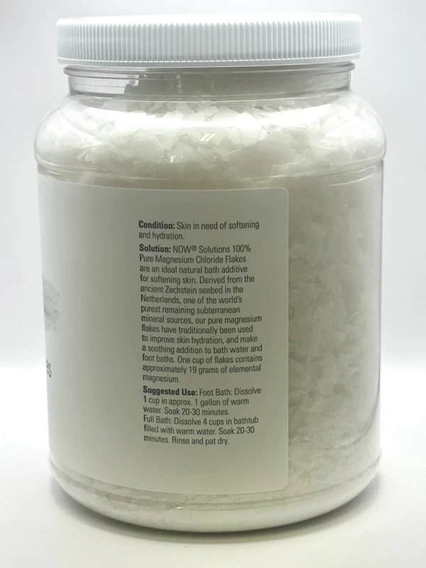 NOW Magnesium Flakes 54oz. G&W Herbs