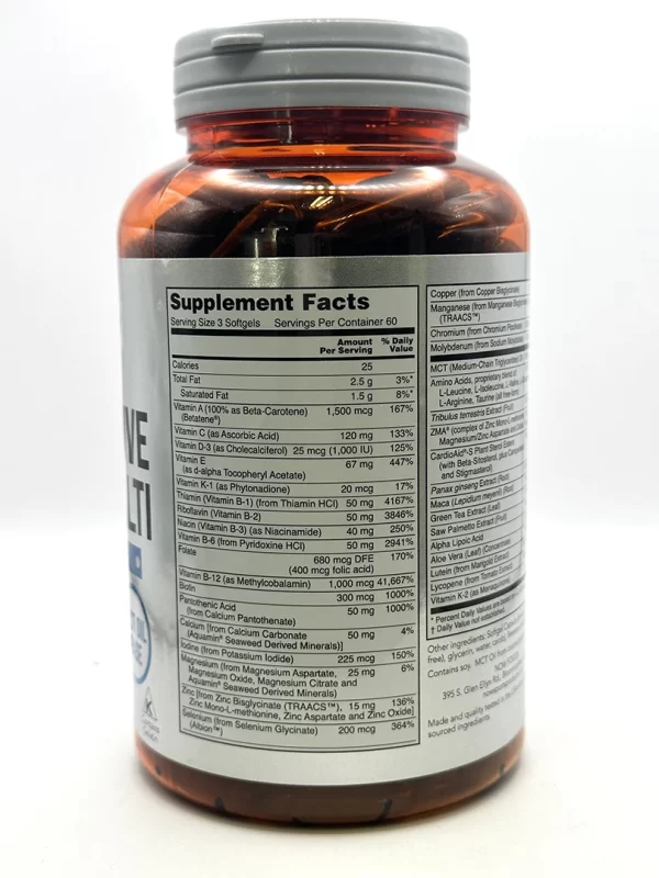 NOW - Men's Active Sports Multi 180 Softgels - Image 2