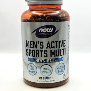 NOW - Men's Active Sports Multi 180 Softgels