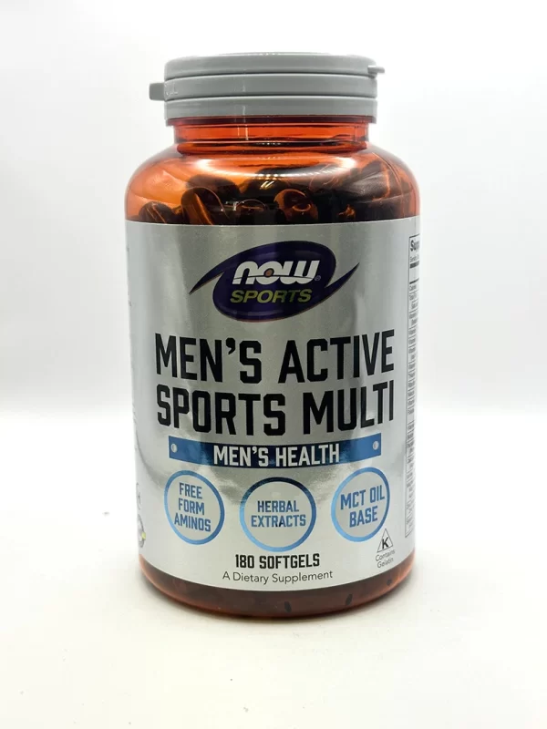 NOW - Men's Active Sports Multi 180 Softgels