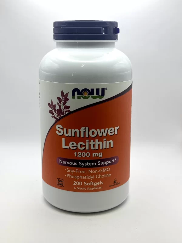 NOW - Sunflower Lecithin 200 Softgels - G&W Herbs